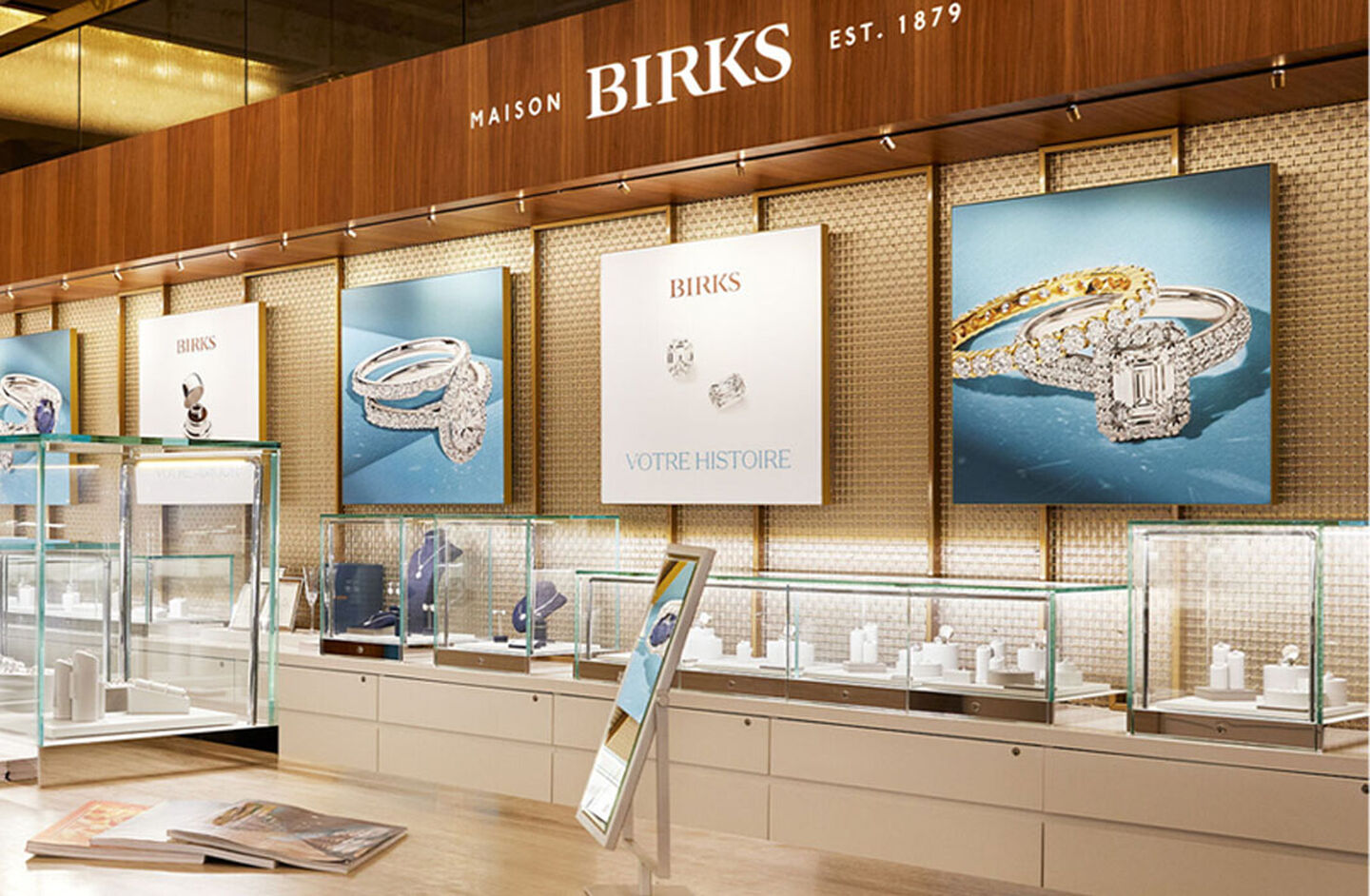 The Birks Bridal Bar at Maison Birks.